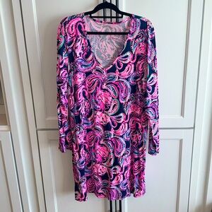 Lilly Pulitzer Ella Long Sleeve T-Shirt Dress